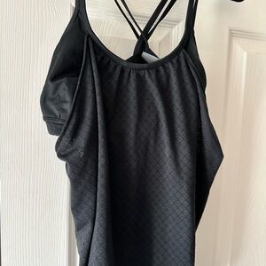 Black Strappy Tank Top